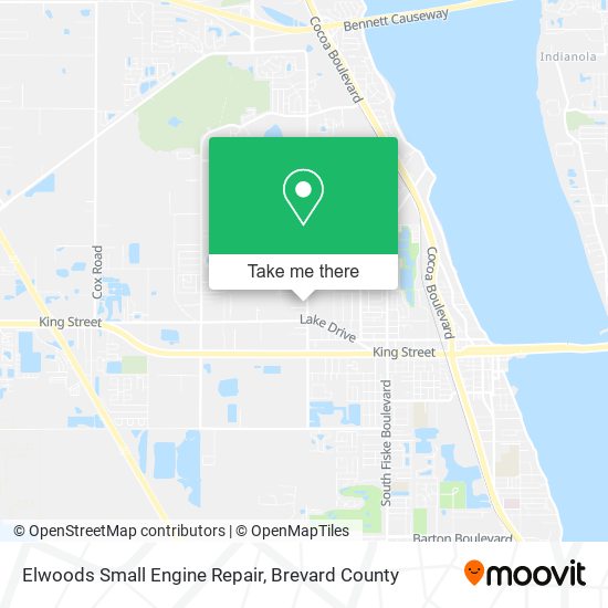 Elwoods Small Engine Repair map