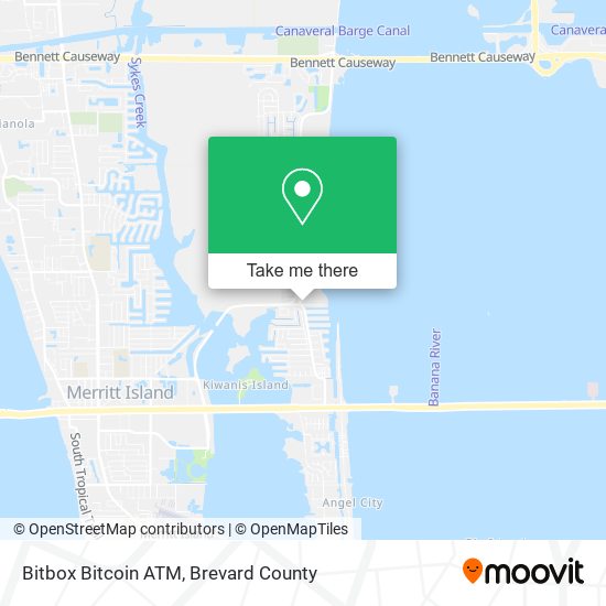 Mapa de Bitbox Bitcoin ATM