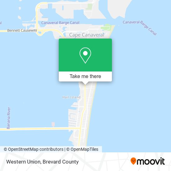 Mapa de Western Union