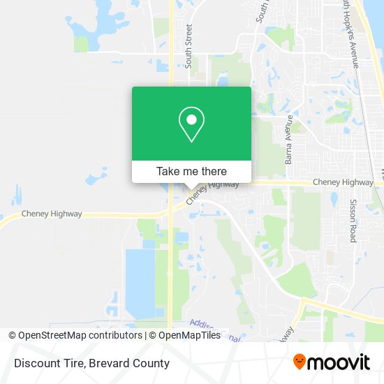 Discount Tire map