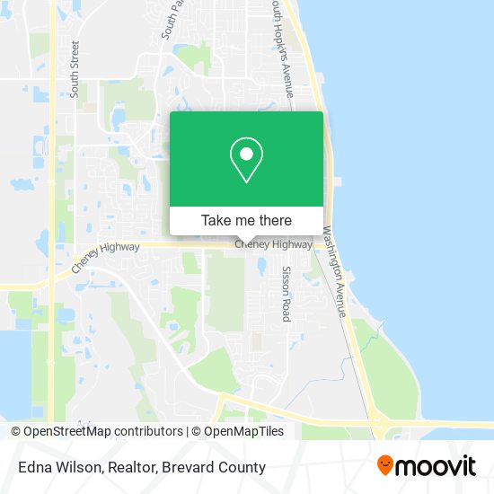 Edna Wilson, Realtor map