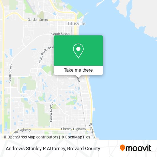 Mapa de Andrews Stanley R Attorney