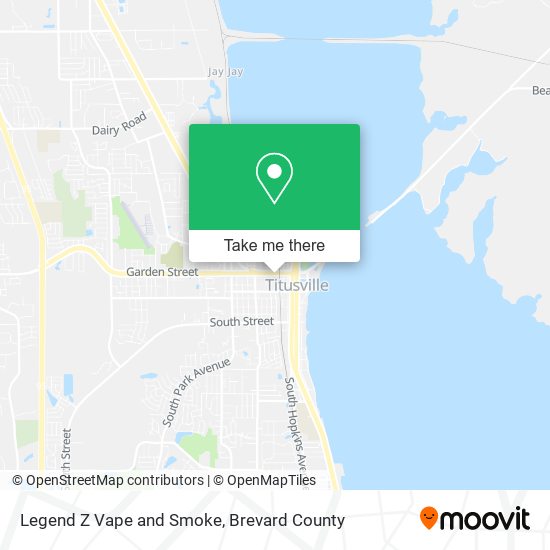 Legend Z Vape and Smoke map