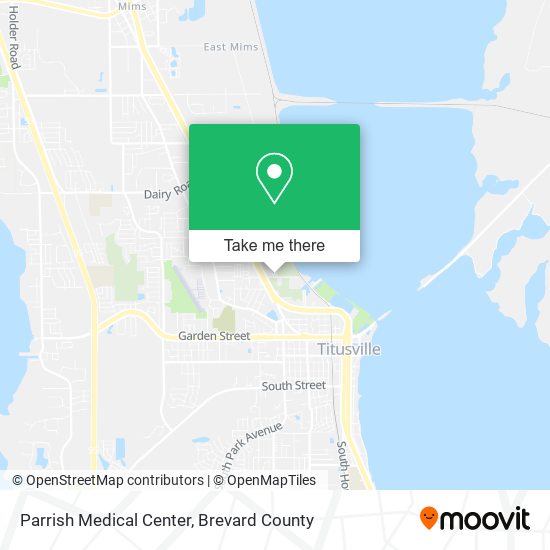 Parrish Medical Center map