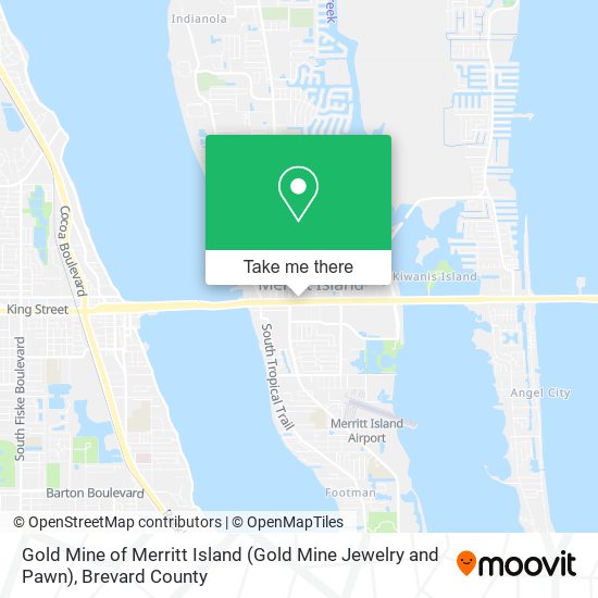 Mapa de Gold Mine of Merritt Island (Gold Mine Jewelry and Pawn)