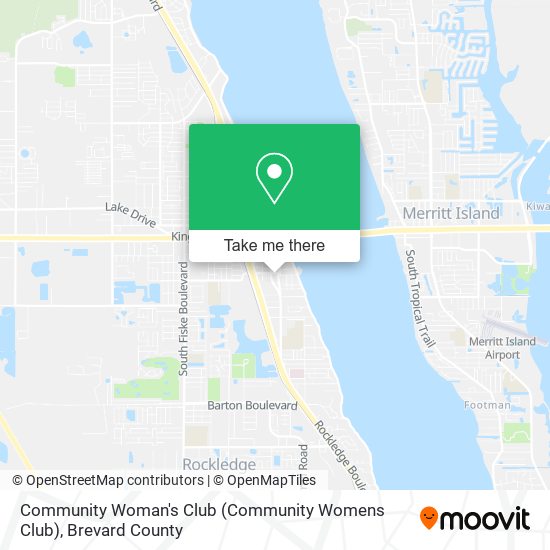 Mapa de Community Woman's Club (Community Womens Club)