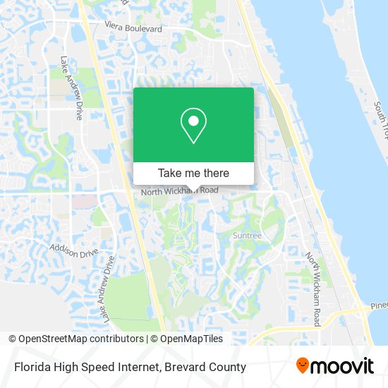Florida High Speed Internet map