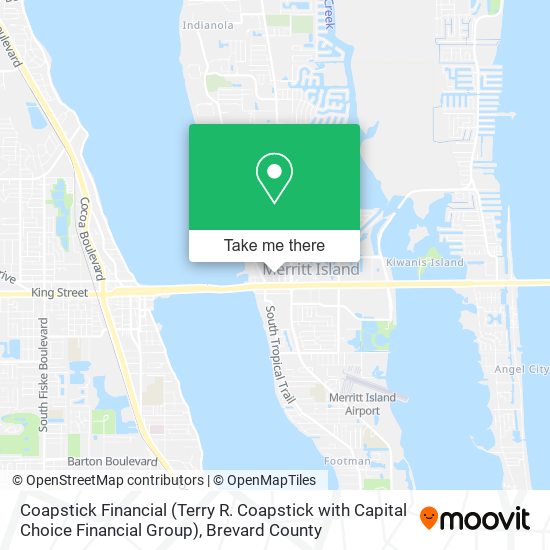 Mapa de Coapstick Financial (Terry R. Coapstick with Capital Choice Financial Group)