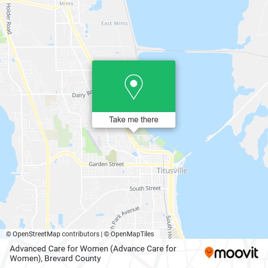 Mapa de Advanced Care for Women