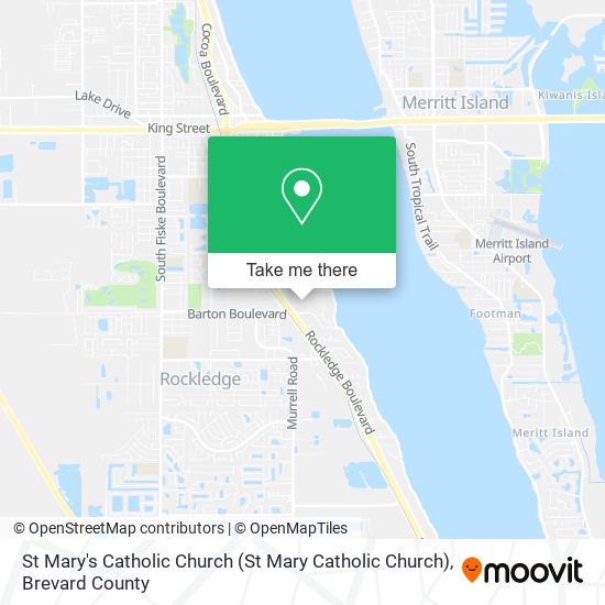 St Mary's Catholic Church map