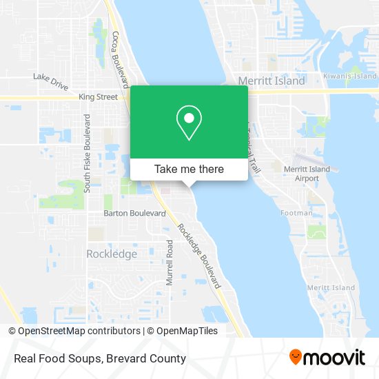 Real Food Soups map