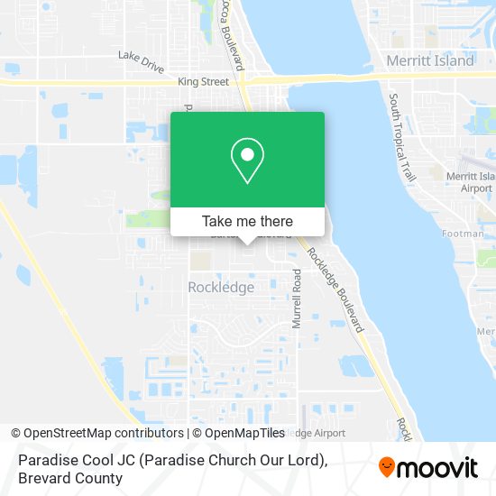 Paradise Cool JC (Paradise Church Our Lord) map