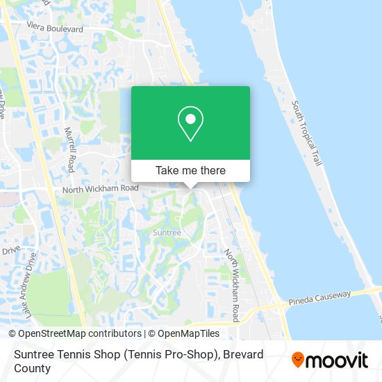 Mapa de Suntree Tennis Shop (Tennis Pro-Shop)