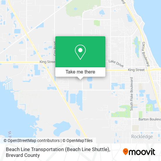 Beach Line Transportation (Beach Line Shuttle) map