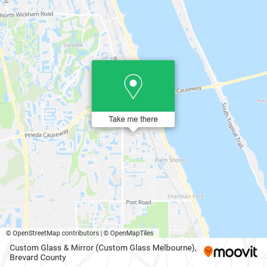 Custom Glass & Mirror (Custom Glass Melbourne) map