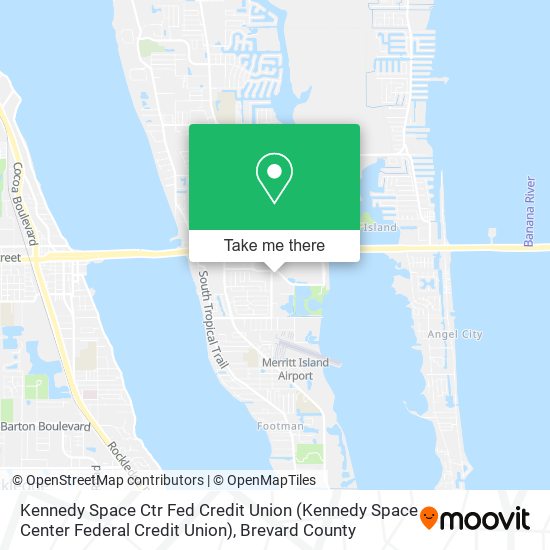 Mapa de Kennedy Space Ctr Fed Credit Union (Kennedy Space Center Federal Credit Union)