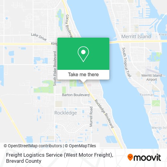 Freight Logistics Service (West Motor Freight) map