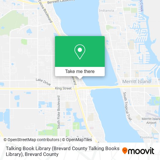 Talking Book Library (Brevard County Talking Books Library) map