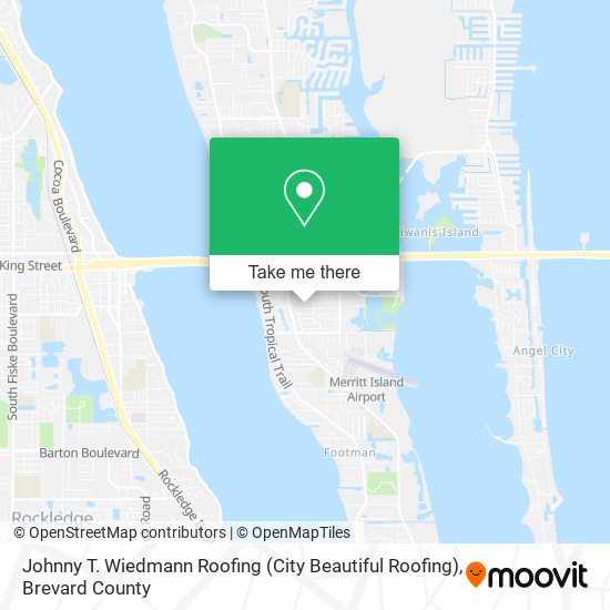 Mapa de Johnny T. Wiedmann Roofing (City Beautiful Roofing)