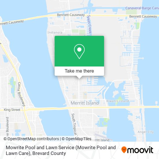 Mowrite Pool and Lawn Service map