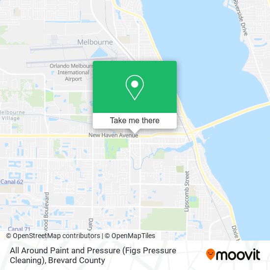 Mapa de All Around Paint and Pressure (Figs Pressure Cleaning)