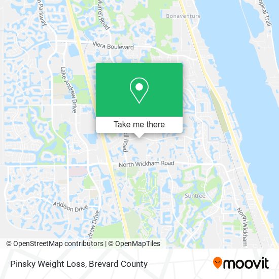 Pinsky Weight Loss map