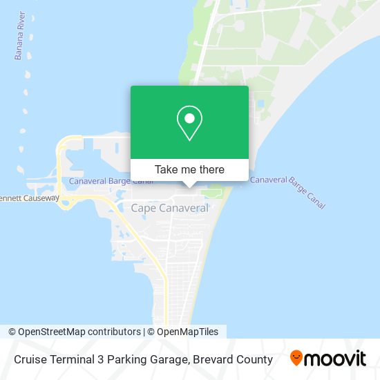 Cruise Terminal 3 Parking Garage map