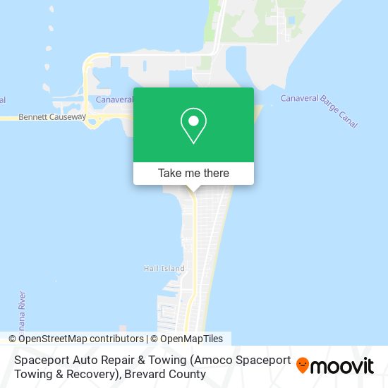 Mapa de Spaceport Auto Repair & Towing (Amoco Spaceport Towing & Recovery)