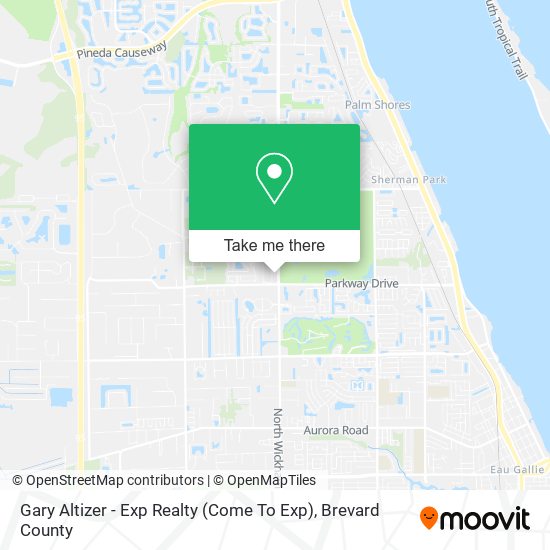 Mapa de Gary Altizer - Exp Realty (Come To Exp)