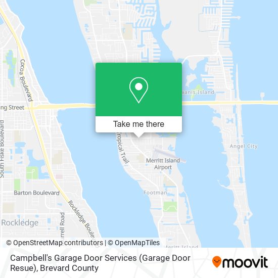 Mapa de Campbell's Garage Door Services (Garage Door Resue)