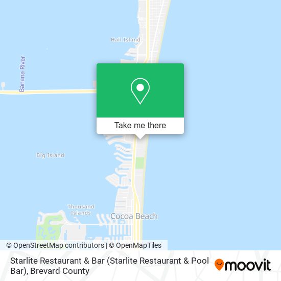 Starlite Restaurant & Bar map