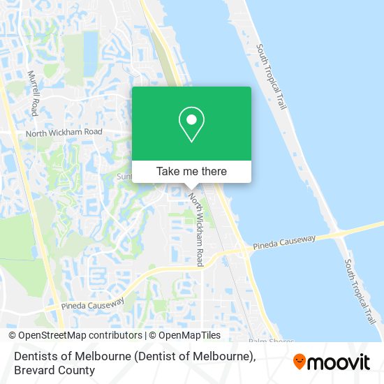 Mapa de Dentists of Melbourne (Dentist of Melbourne)