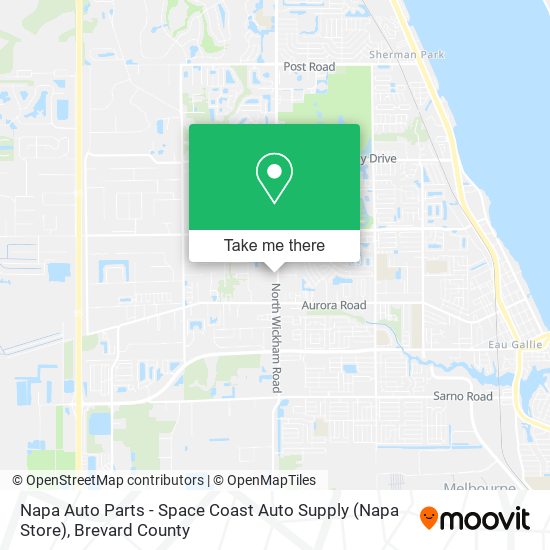 Napa Auto Parts - Space Coast Auto Supply (Napa Store) map