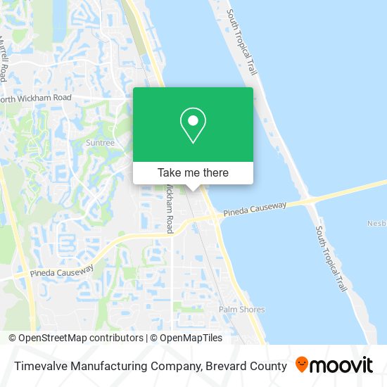 Timevalve Manufacturing Company map