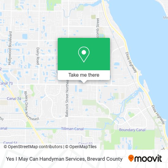 Mapa de Yes I May Can Handyman Services