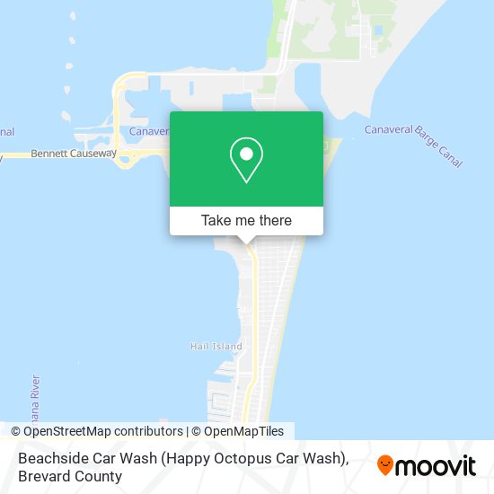Beachside Car Wash (Happy Octopus Car Wash) map