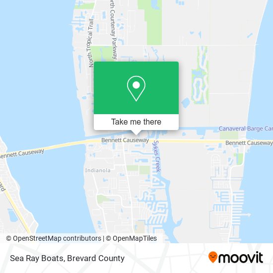 Sea Ray Boats map