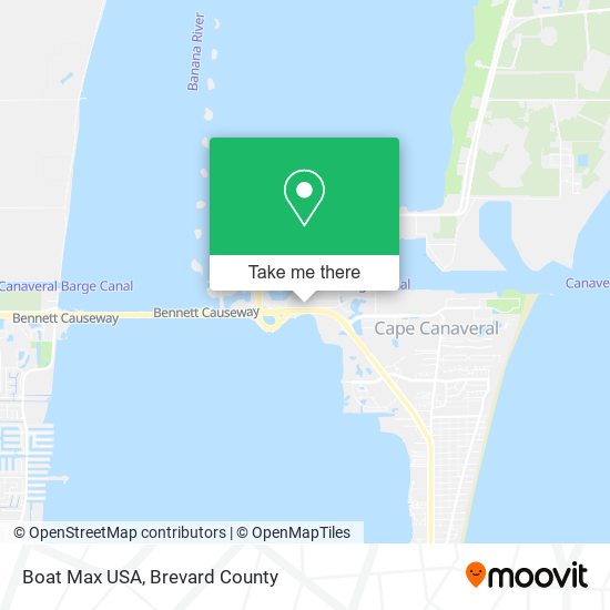 Mapa de Boat Max USA