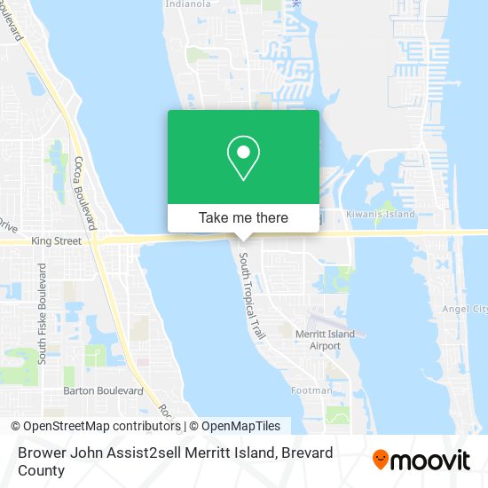 Mapa de Brower John Assist2sell Merritt Island