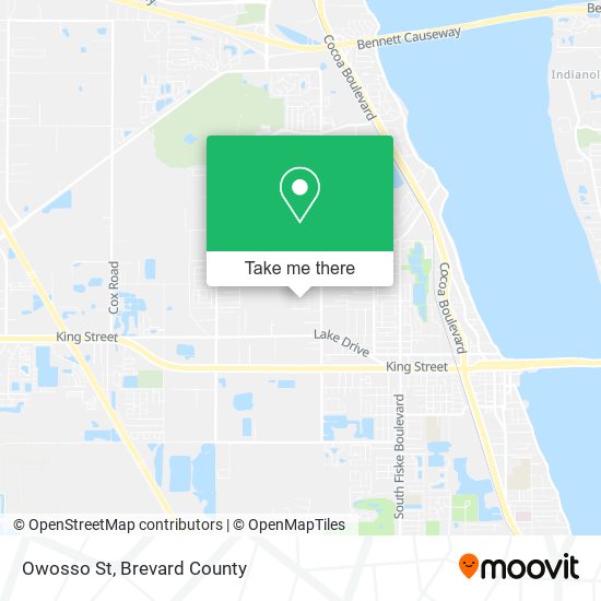 Owosso St map