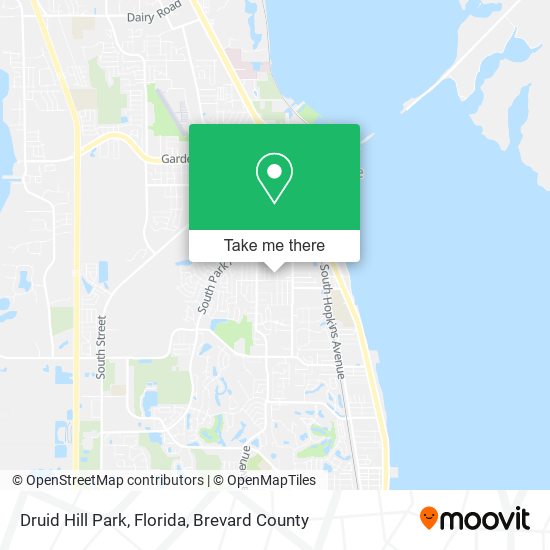 Mapa de Druid Hill Park, Florida