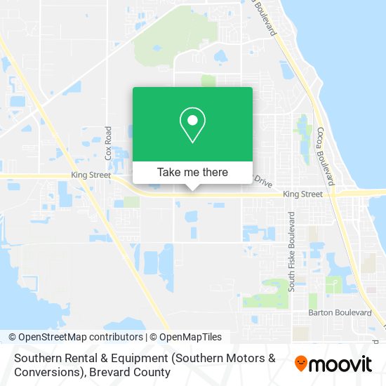 Mapa de Southern Rental & Equipment (Southern Motors & Conversions)