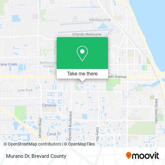 Murano Dr map
