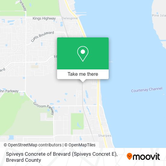 Spiveys Concrete of Brevard (Spiveys Concret E) map