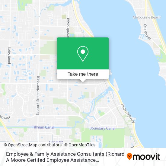 Employee & Family Assistance Consultants (Richard A Moore Certifed Employee Assistance Professiona) map