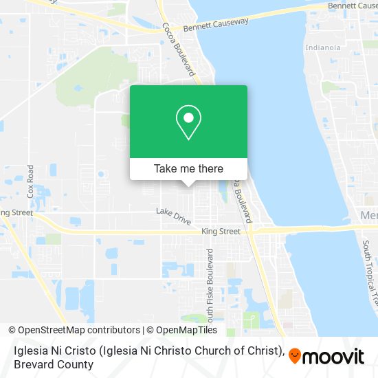 Mapa de Iglesia Ni Cristo (Iglesia Ni Christo Church of Christ)