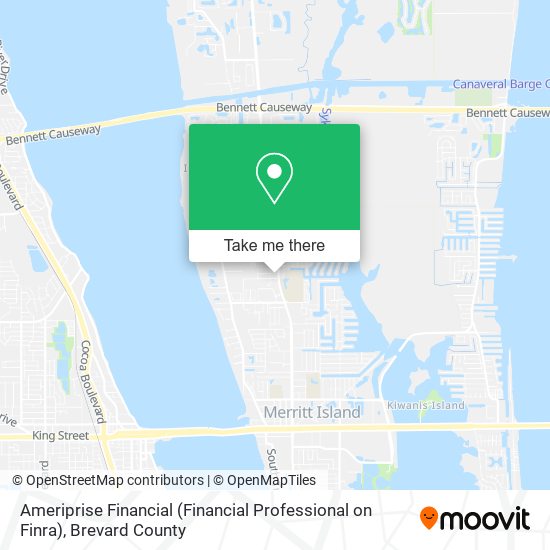 Ameriprise Financial (Financial Professional on Finra) map