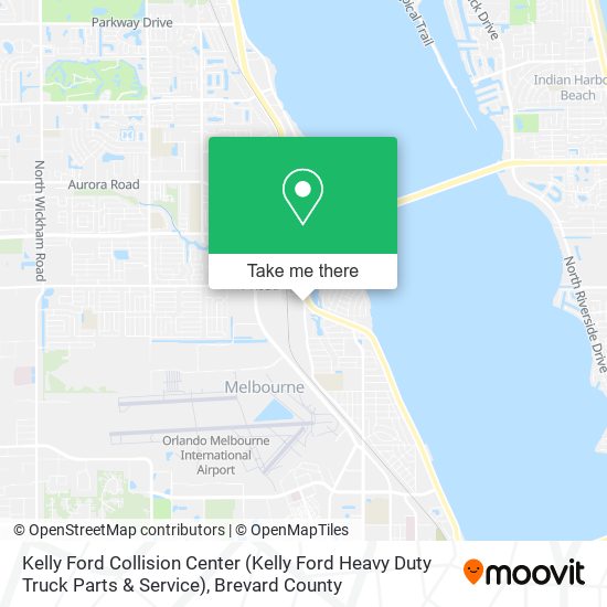 Mapa de Kelly Ford Collision Center (Kelly Ford Heavy Duty Truck Parts & Service)