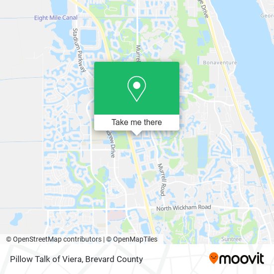 Pillow Talk of Viera map