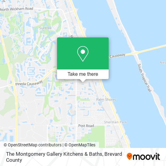 The Montgomery Gallery Kitchens & Baths map